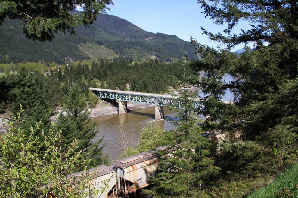 Bridge across the Fraser River to North Bend