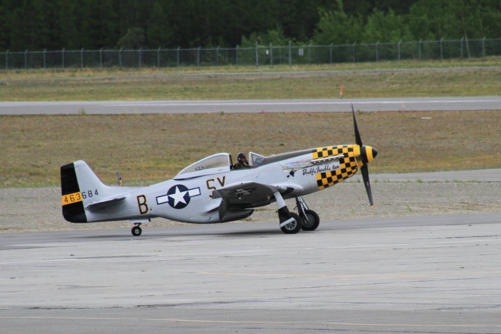 P-51D Mustang at Whitehorse, Yukon