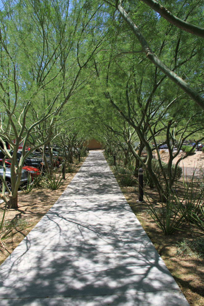 Walkway at the Aloft Phoenix Airport Hotel, Arizona