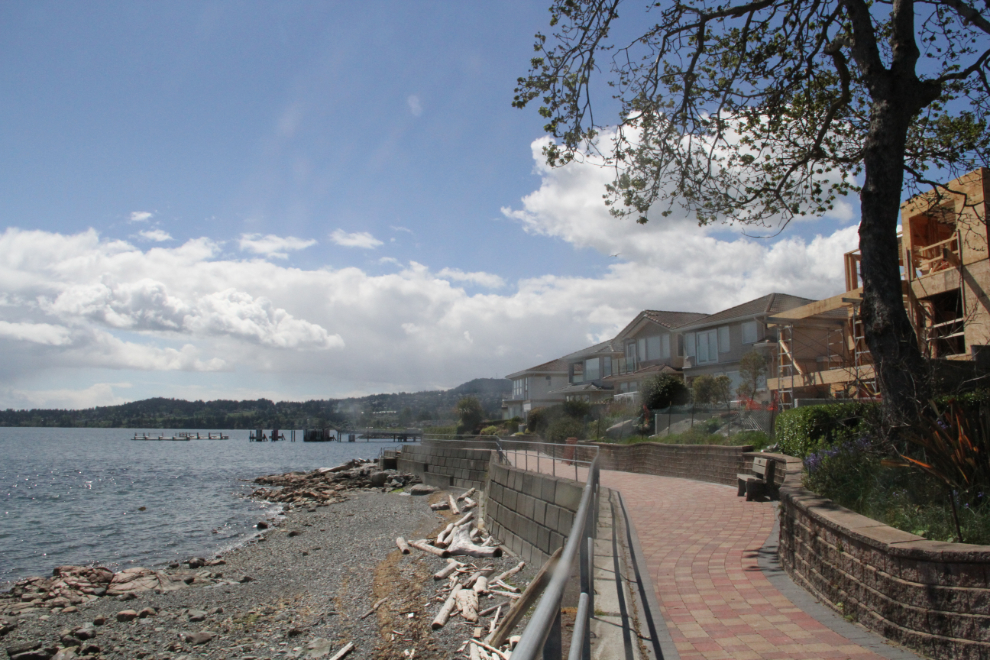 Oceanfront homes in Sidney, BC