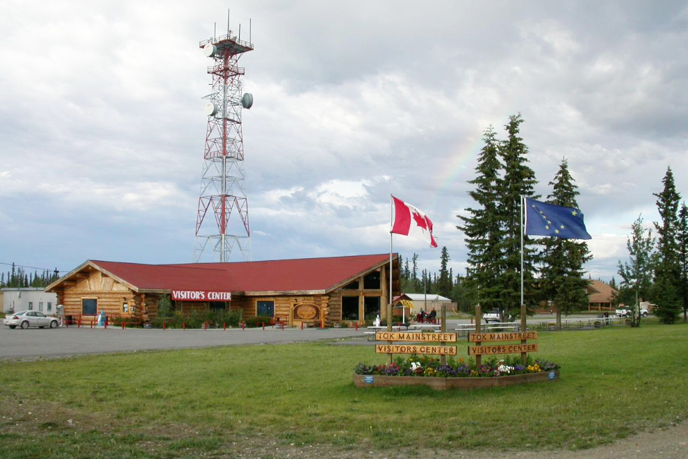 Tourist information center at Tok, Alaska