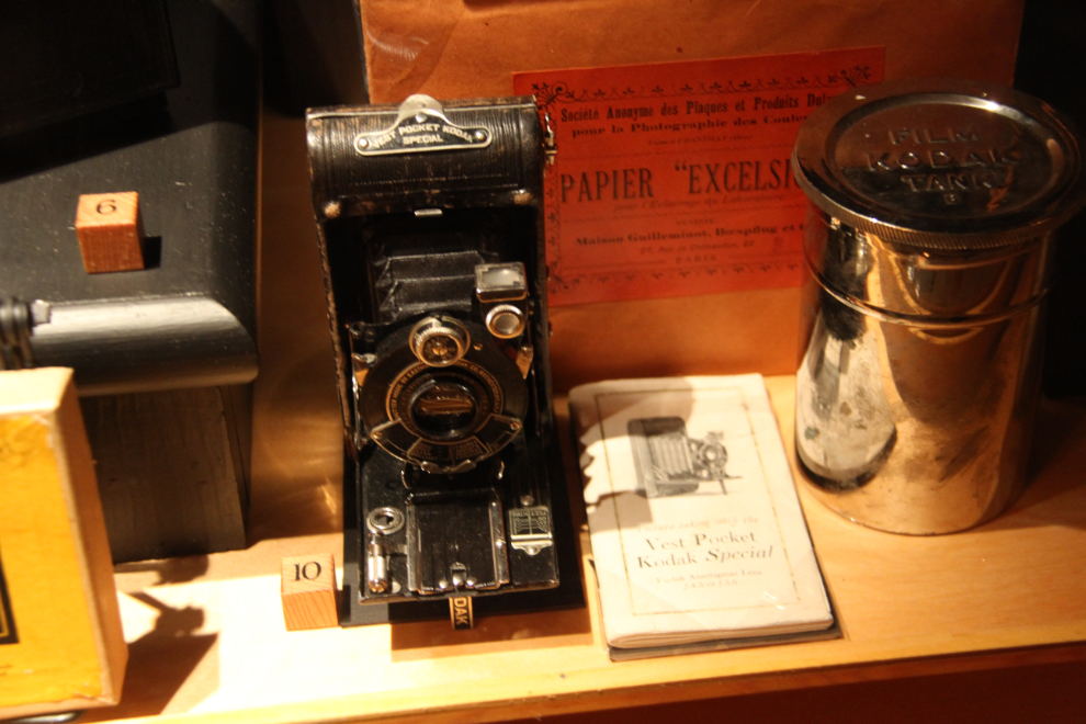 Vest Pocket Kodak Special camera at the Royal British Columbia Museum