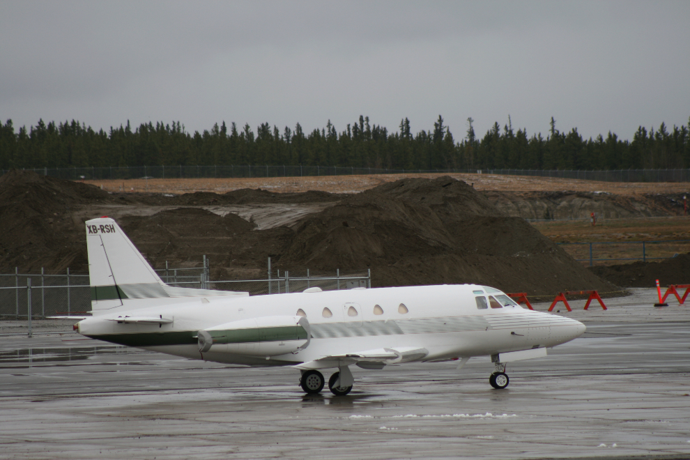 Sabreliner 65 XB-RSH in Whitehorse, Yukon (YXY)