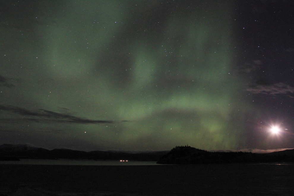 Northern Lights over Kluane Lake, Yukon