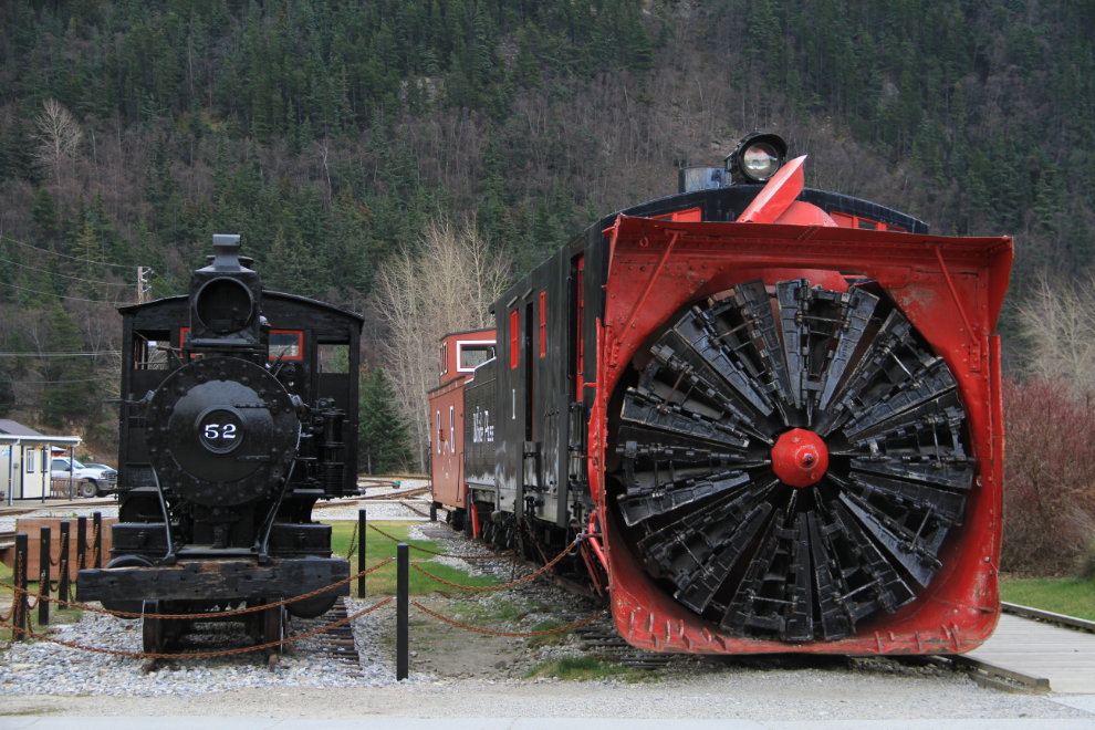 WP&YR steam locomotive #52