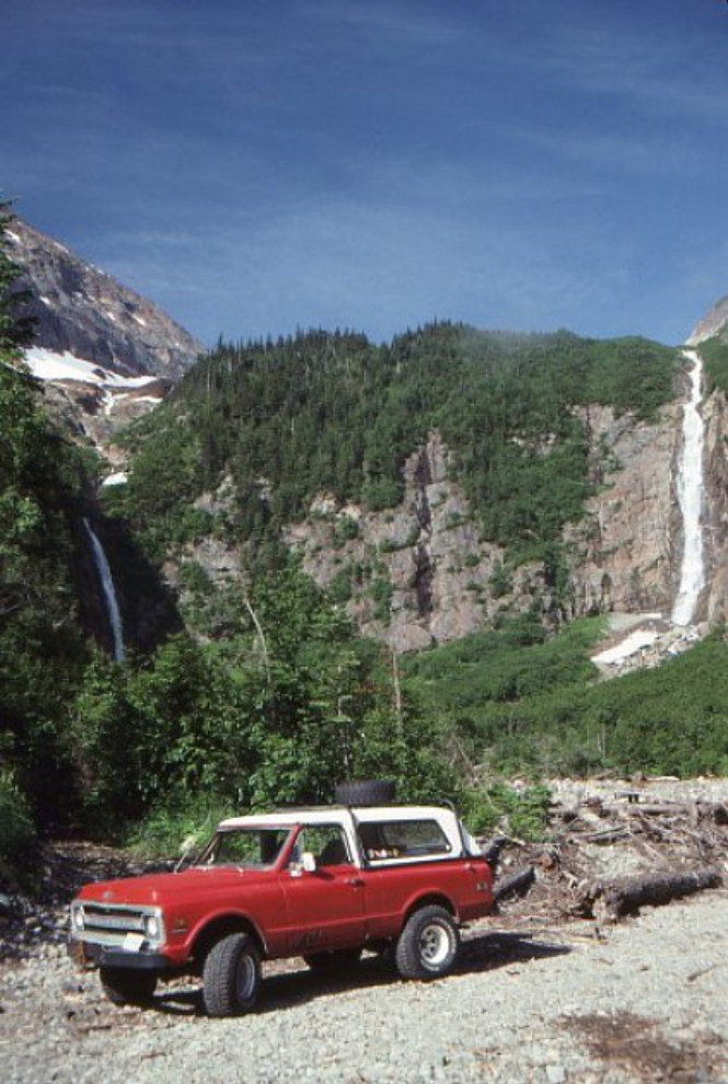 Twin Falls (Smithers, BC) in June 1991