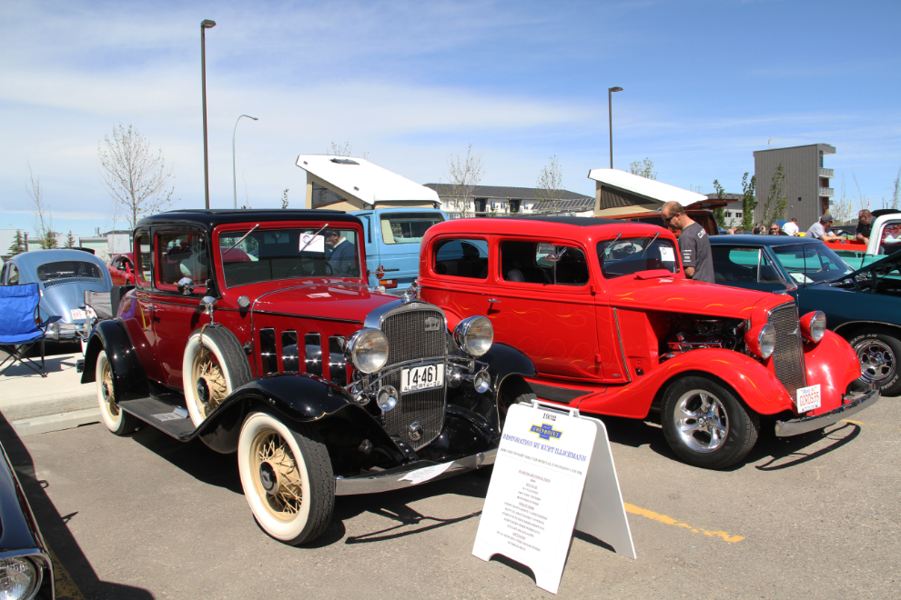 1932 and 1935 Chevrolets