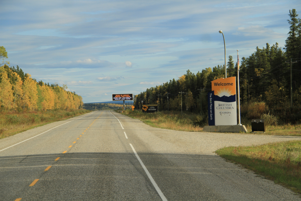 Welcome to BC on the Alaska Highway