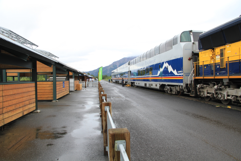 Alaska Railroad depot at Denali Park