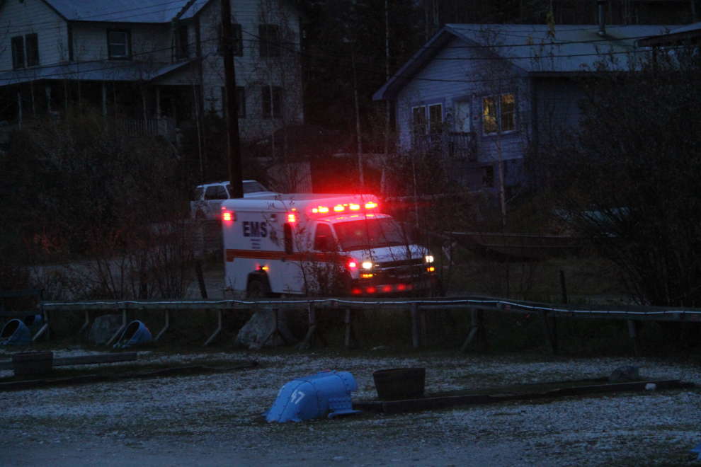 Ambulance in Dawson City, Yukon