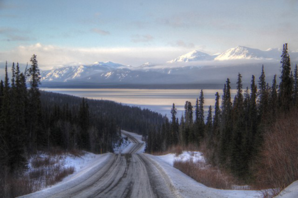 Km 59.4 on the Atlin Road
