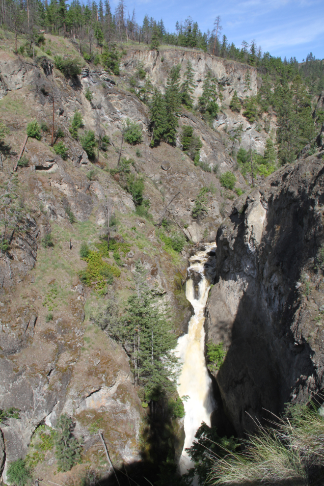 Waterfall in Bear Creek Provincial Park, BC
