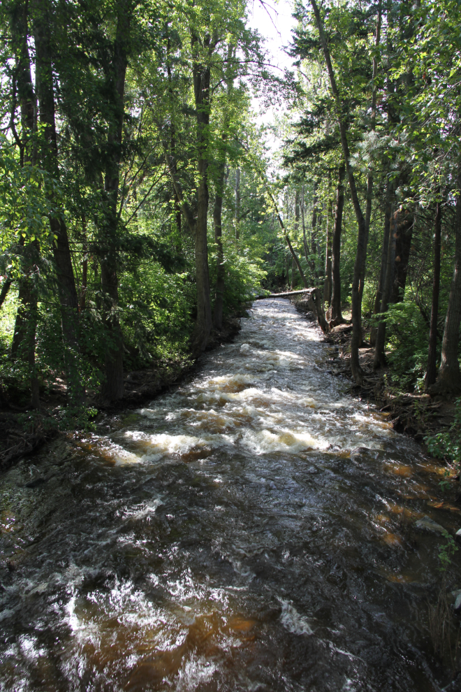 Bear Creek, in Bear Creek Provincial Park in West Kelowna, BC