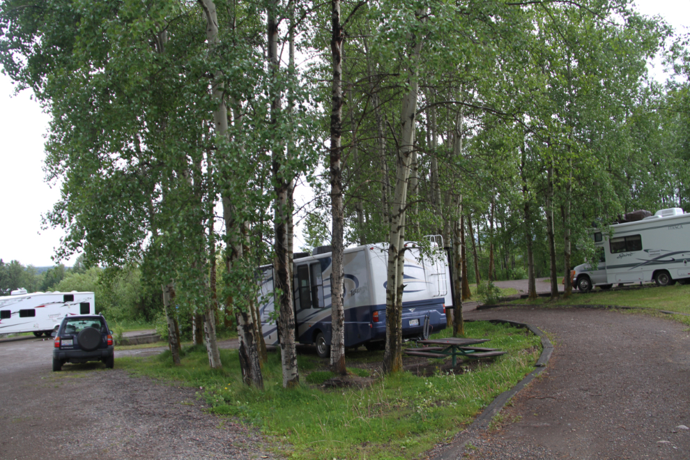 Municipal campground, Burns Lake, BC