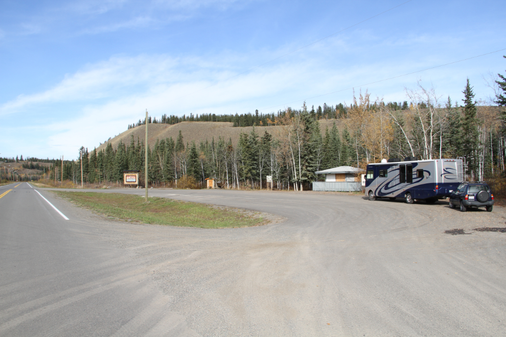 Carmacks rest area, North Klondike Highway