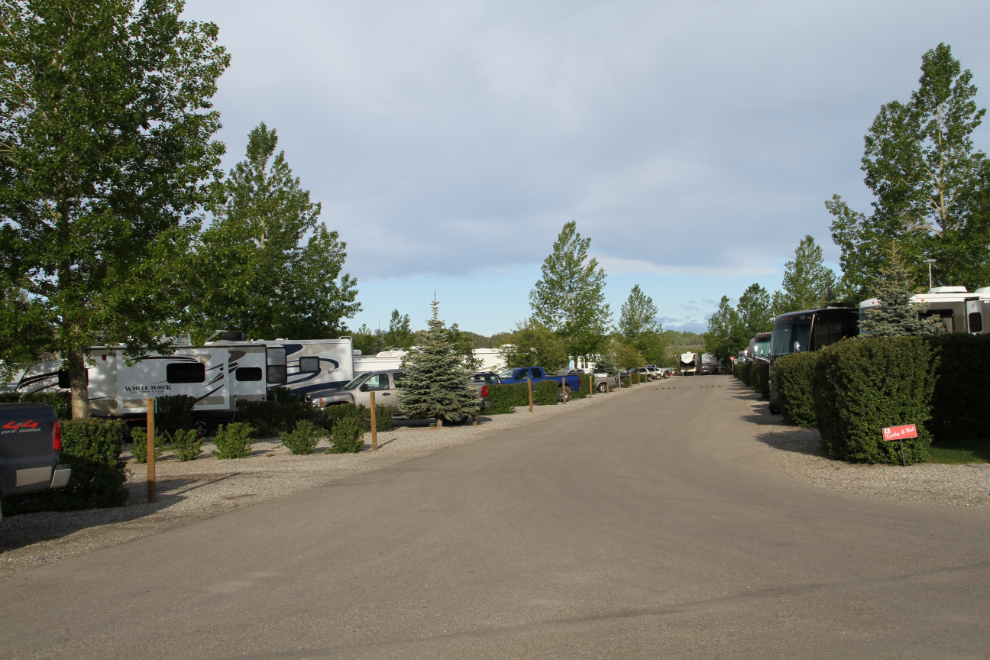Bow RiversEdge Campground, Cochrane, Alberta