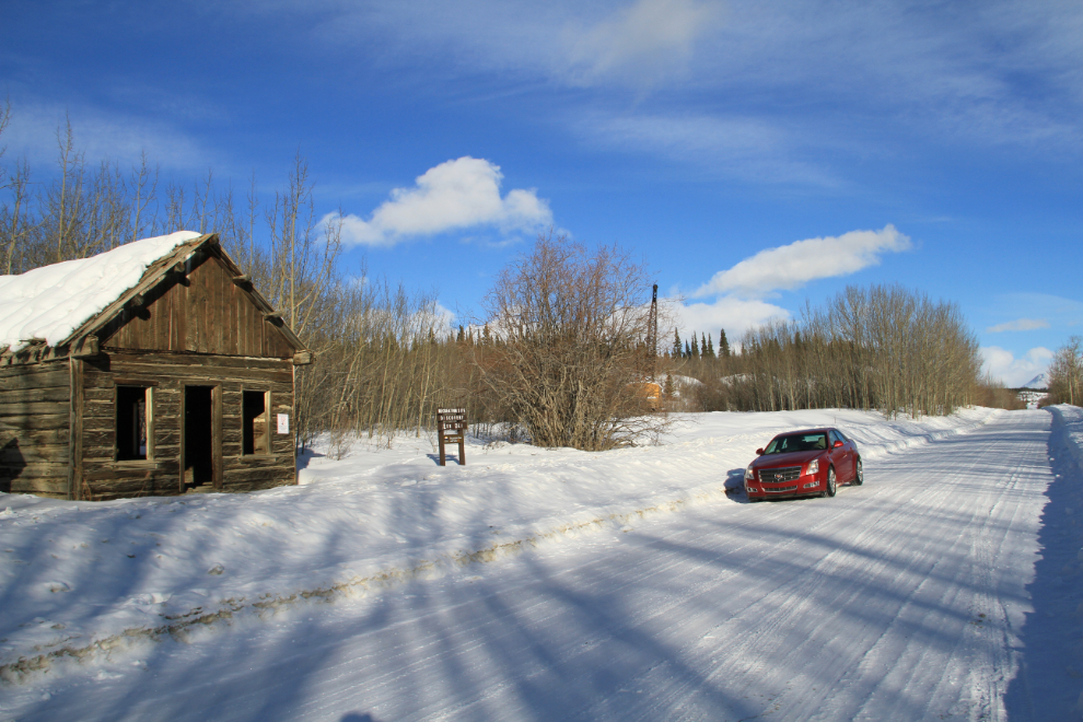 Gold rush cabin at Discovery, near Atlin, BC