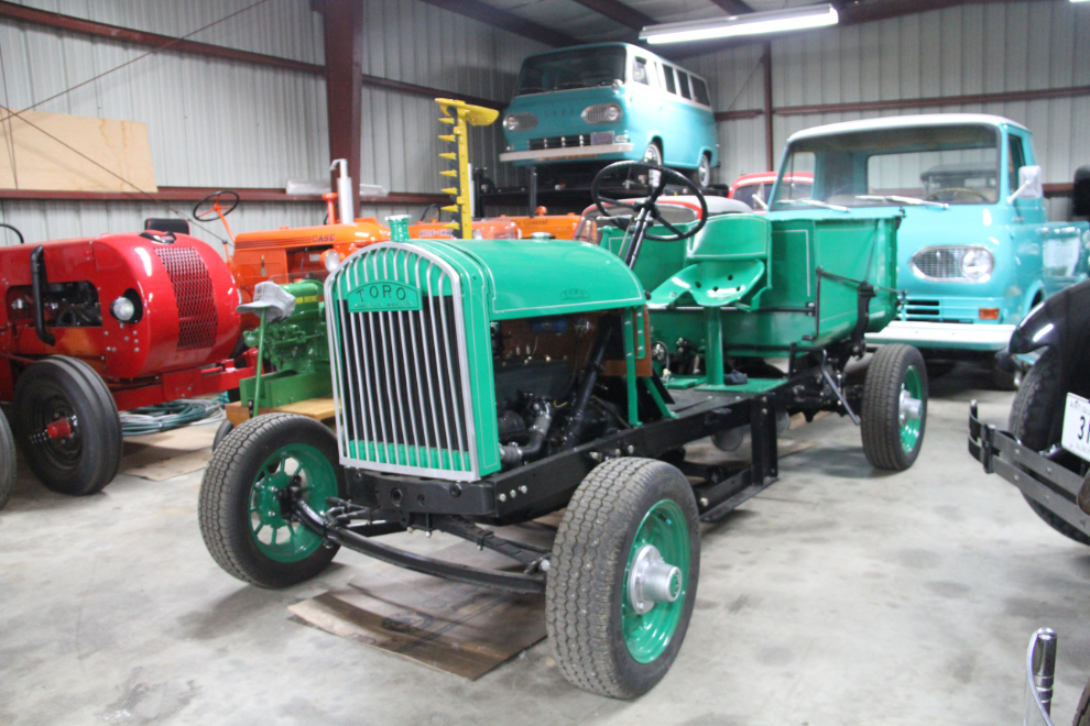 1920s Toro tractor at Curly's Museum in De Winton, Alberta