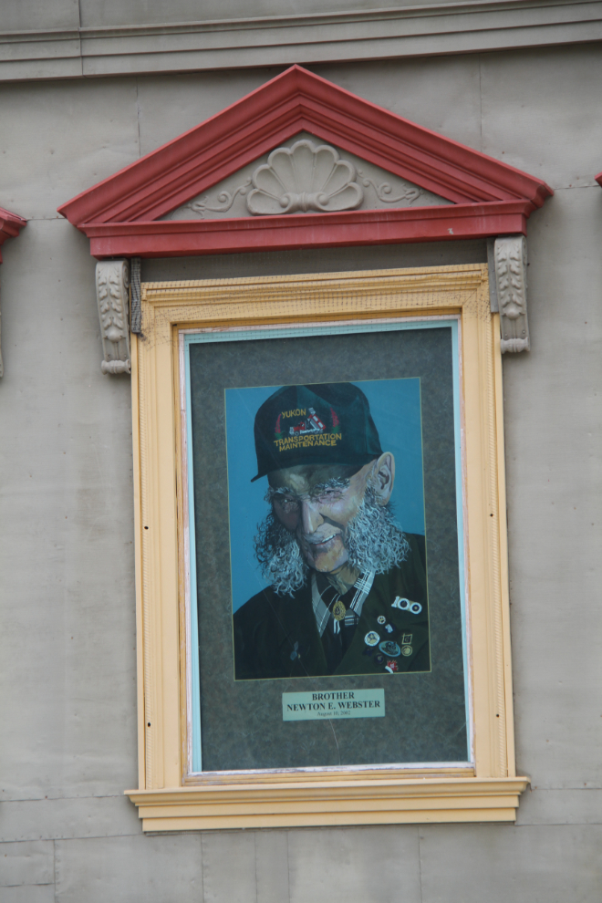 Newt Webster's photo in the Dawson Masonic Lodge