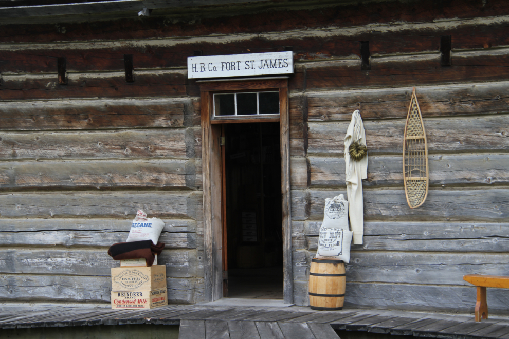 The Trade Store and Office at Fort St. James National Historic Site, BC