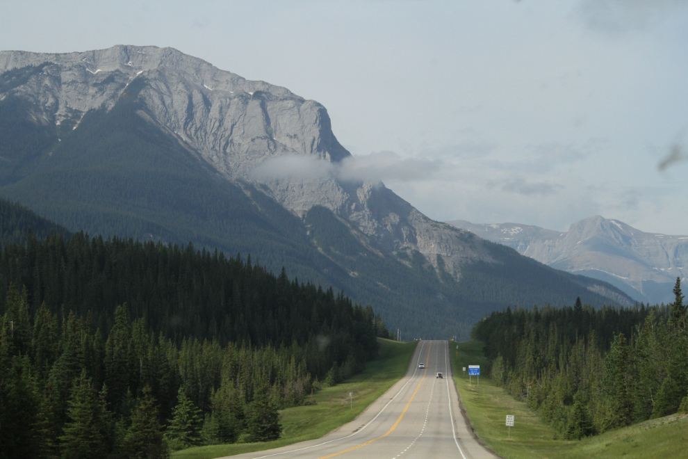 Highway 16 west of Hinton, Alberta