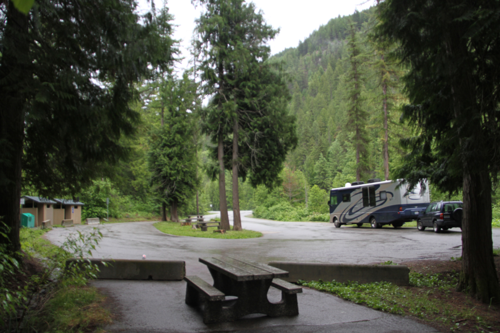 McRae Creek Rest Area on BC Highway 3