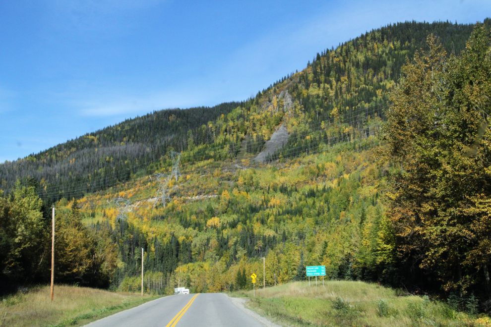 South of Chetwynd on the Hart Highway.