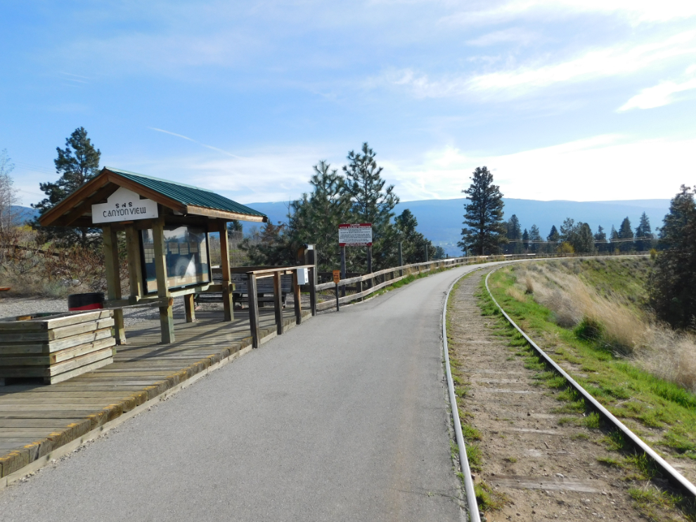 Canyonview station, Kettle Valley Steam Railway 