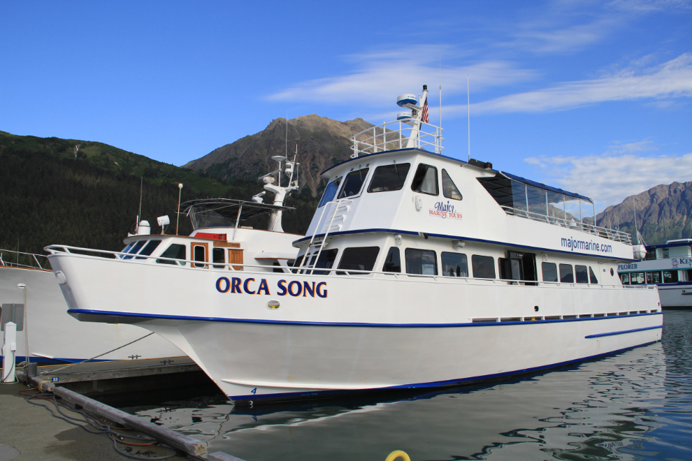 MV Orca Song, tour boat at Seward, Alaska