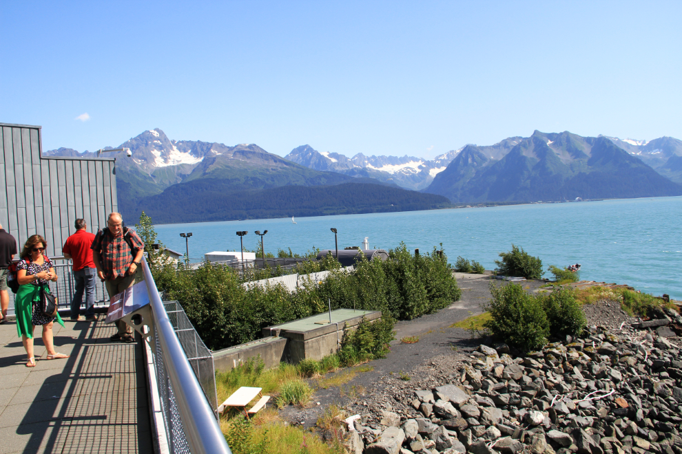 The Walter J. and Ermalee Hickel Overlook at the Alaska SeaLife Center, Seward, Alaska