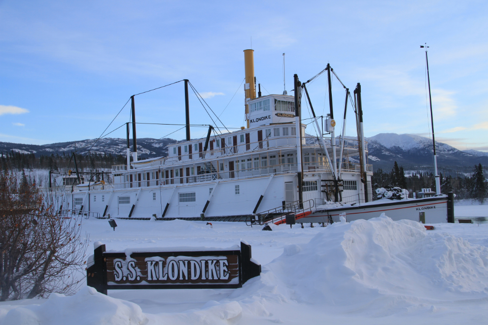 Yukon River sternwheeler SS Klondike