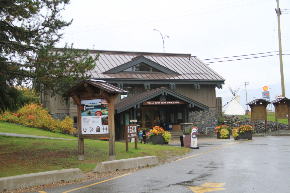 Wells Gray Park Visitor Information Centre at Clearwater