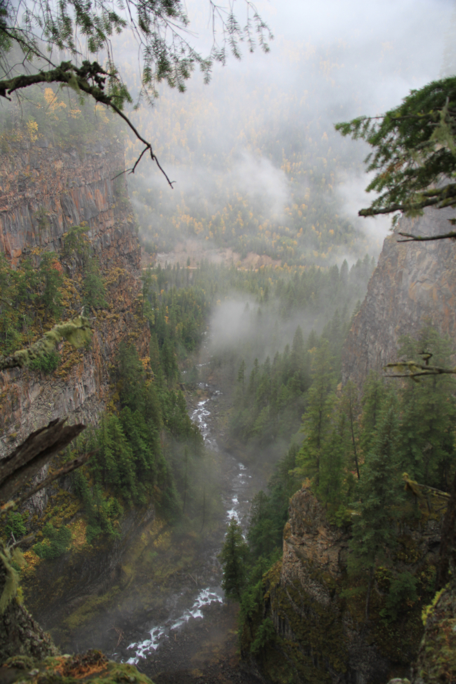 Spahats Creek canyon, Wells Gray Provincial Park, BC
