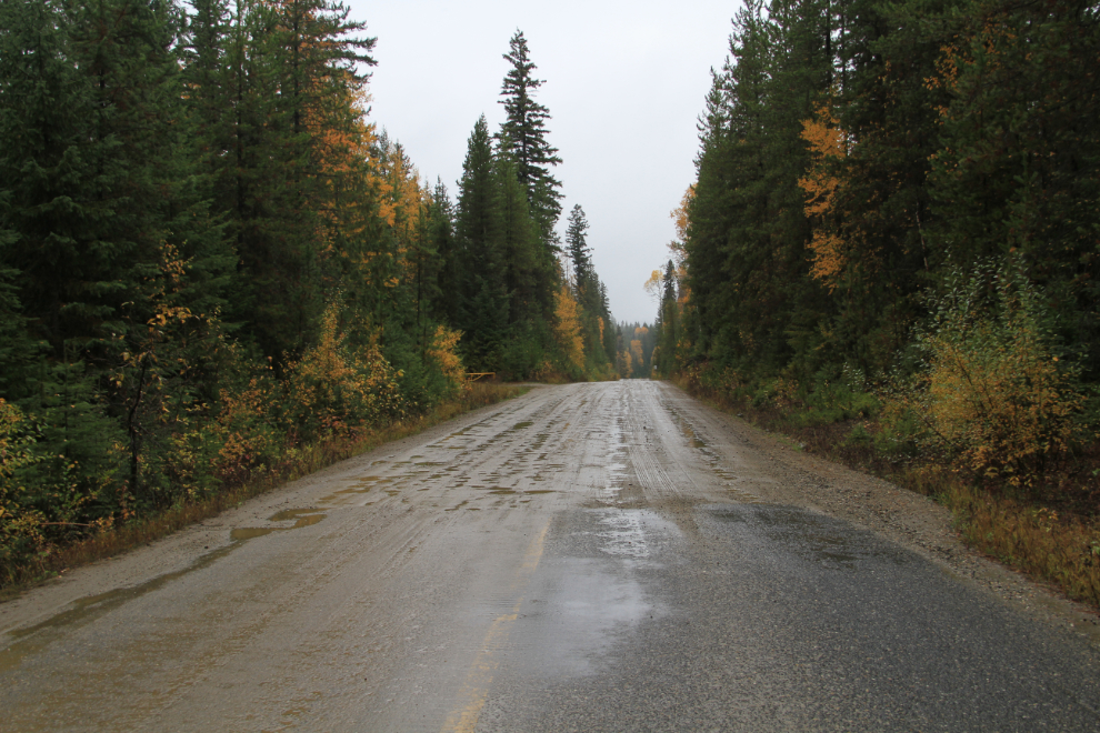 Road in Wells Gray Provincial Park, BC