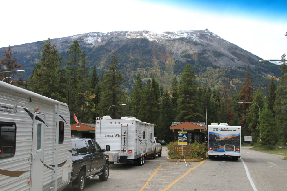 Whistlers Campground at Jasper, Alberta
