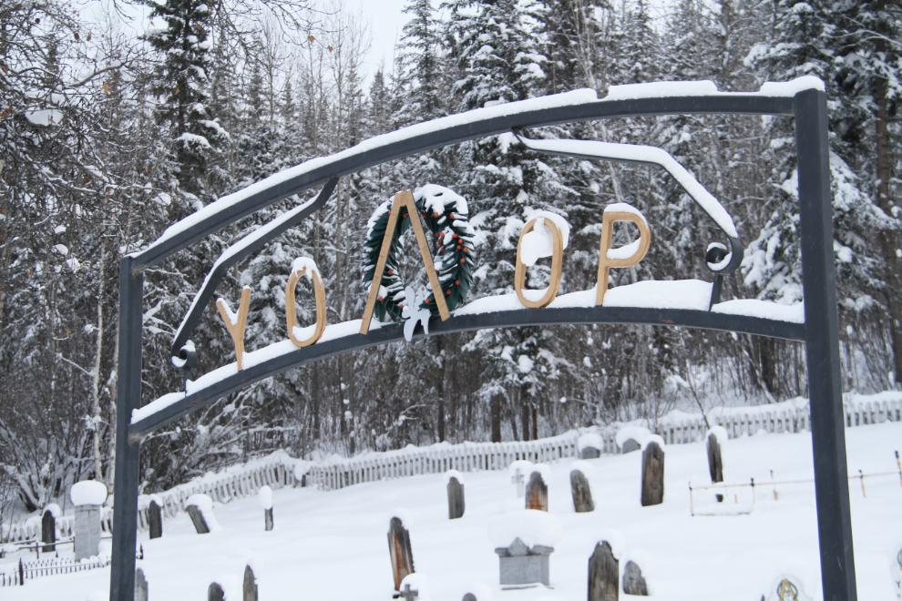 YOOP cemetery in Dawson City