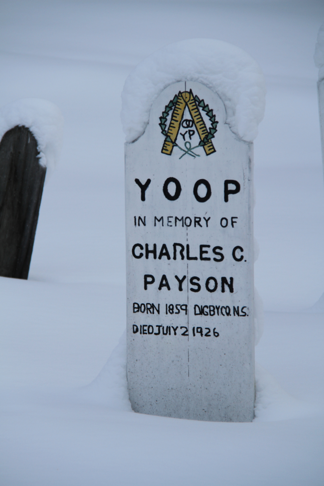 Yukon Order of Pioneers cemetery in Dawson City, Yukon