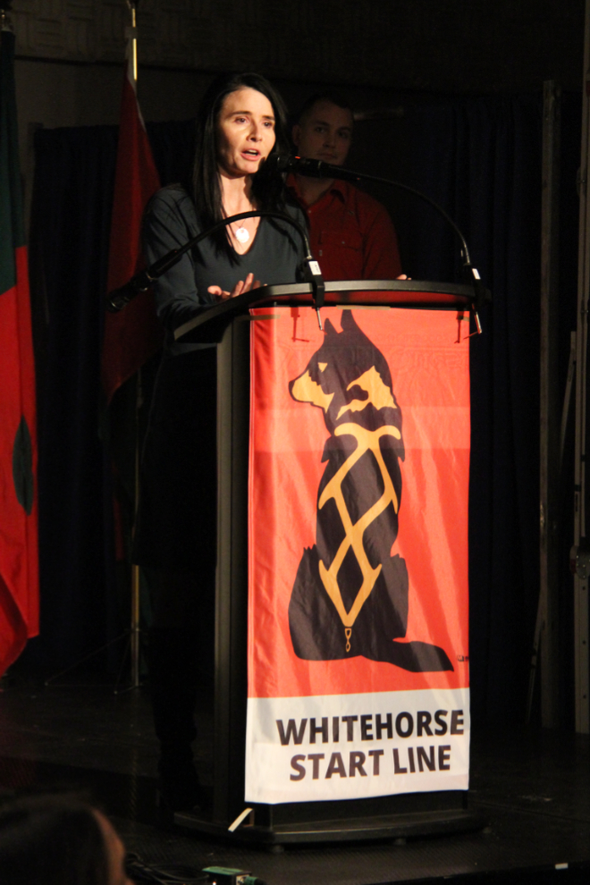 Yukon Minister of Tourism and Culture, Jeanie Dendys