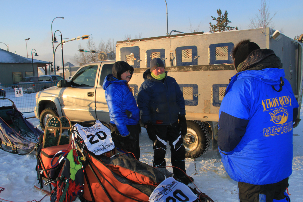 Yukon Quest 2015 Start - Whitehorse, Yukon