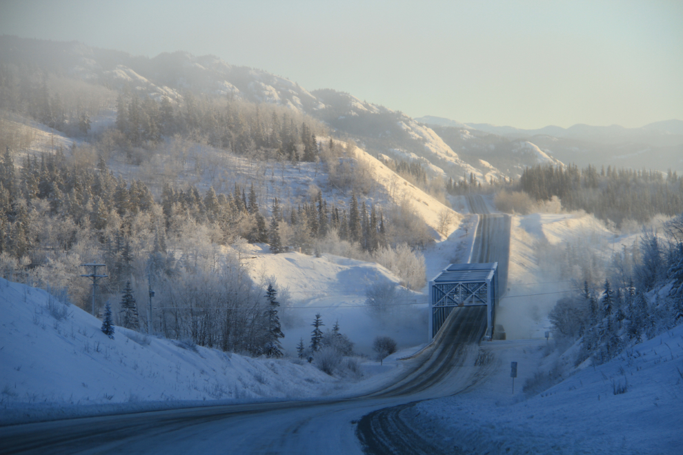 The Yukon River Bridge on the Alaska Highway