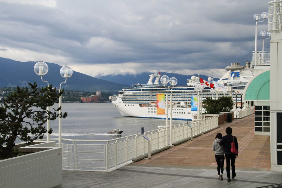 Coral Princess sails from Vancouver