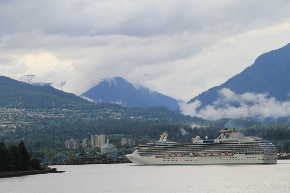 Coral Princess sails from Vancouver