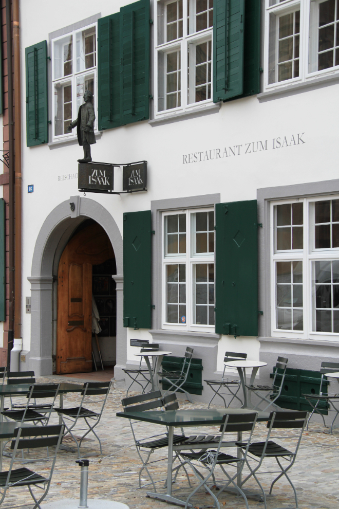 Restaurant zum Isaak in Basel, Switzerland