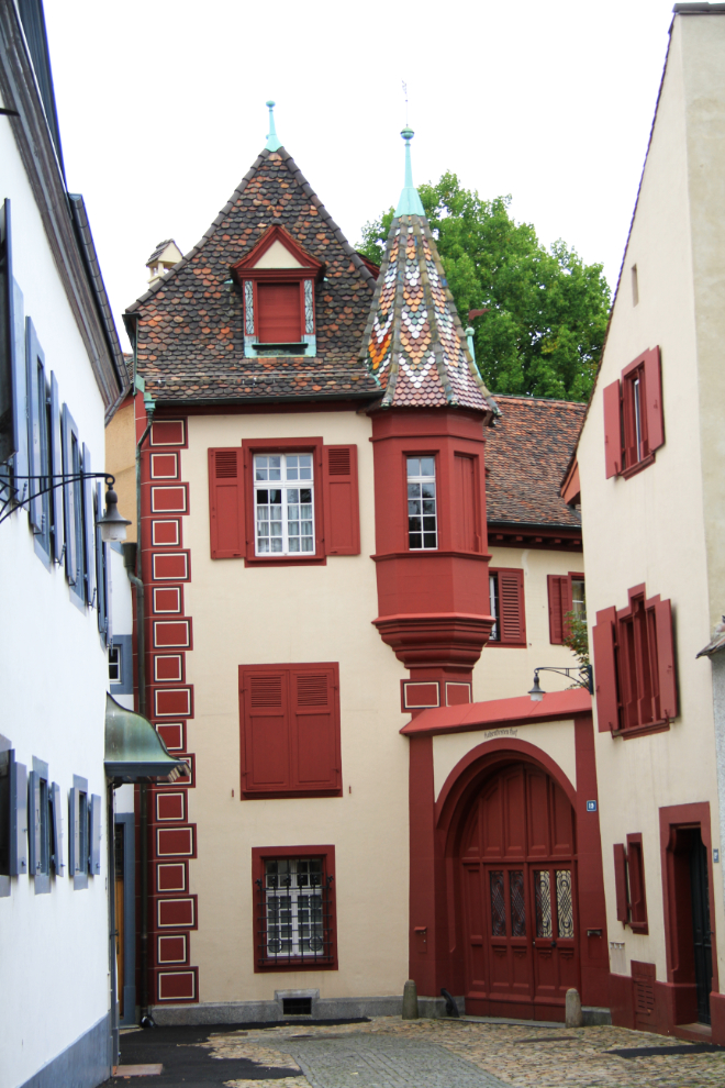 A historic home in Basel, Switzerland