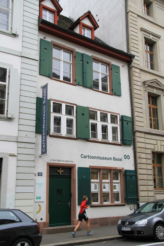 The Cartoon Museum in Basel, Switzerland