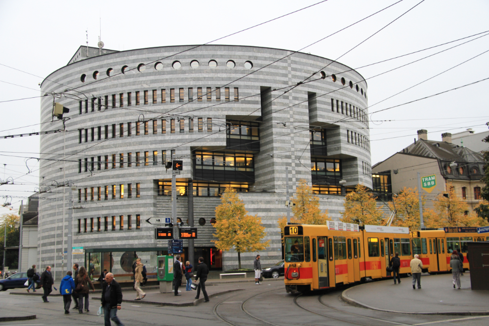 The BIS (Bank for International Settlements) in Basel, Switzerland