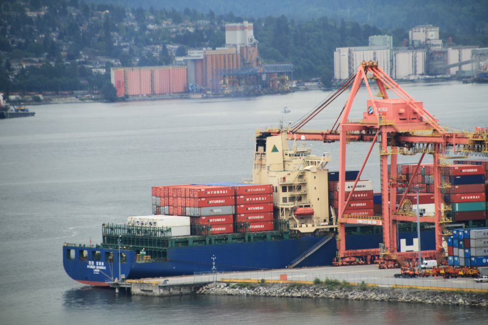 Vancouver's container port