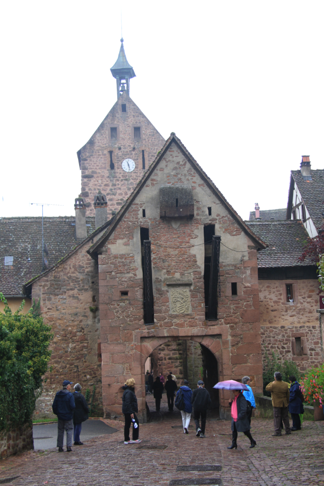 Fortification at Riquewihr, France