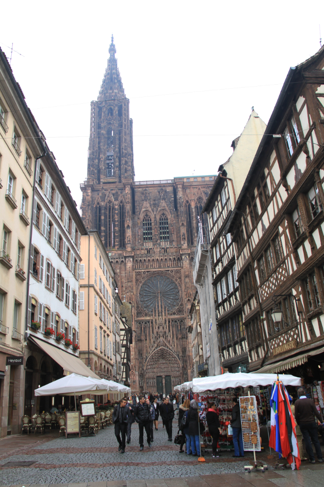 Cathedral in Strasbourg, France