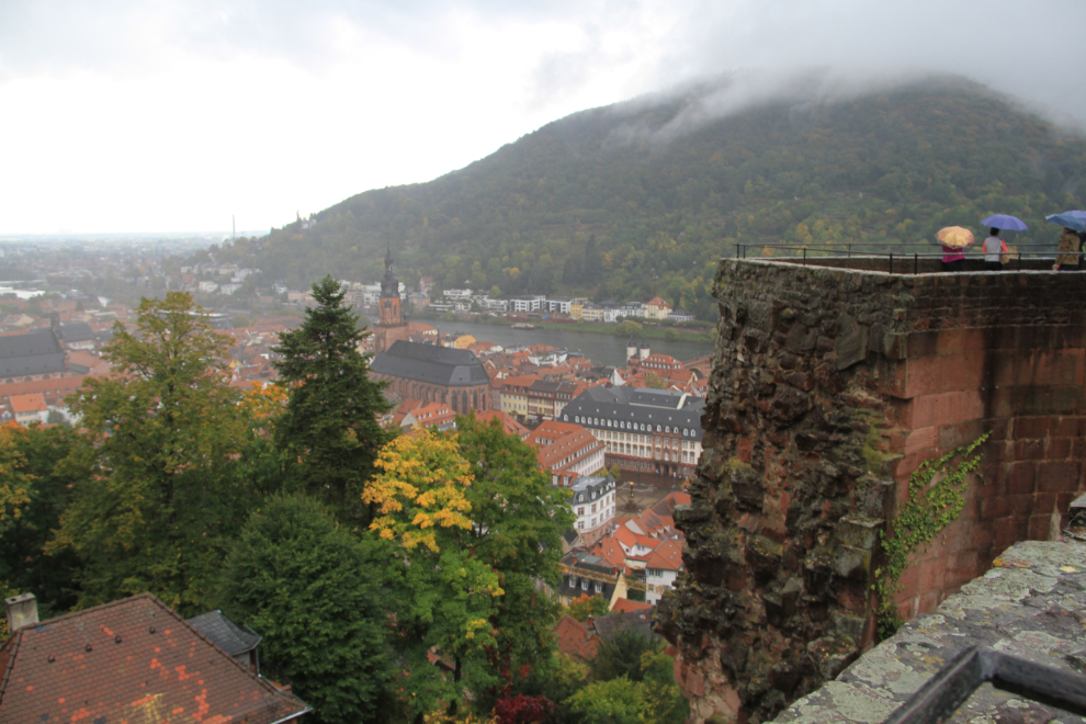 Rainy Heidelberg, Germany